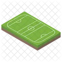 Football Pitch Playground Play Area Icon