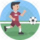 Sports Player Ball Icon