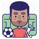 Soccer Football Player Icon