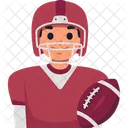 Football Player Rugby Icon