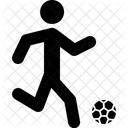 Football Playing Sports Icon