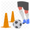 Football Practice Soccer Practice Icon