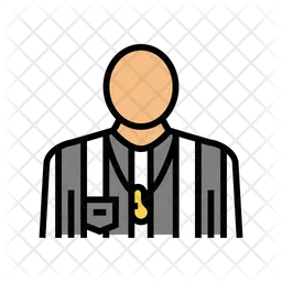 Football Referee  Icon