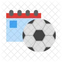 Schedule Football Soccer Icon