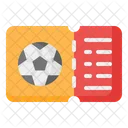 Football Ticket  Icon
