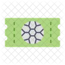 Football Ticket Ticket Football Icon