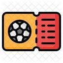 Football Ticket  Icon