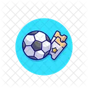 Football Ticket  Icon