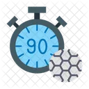 Football Time Relax Tv Set Icon