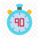 Football Time Relax Tv Set Icon