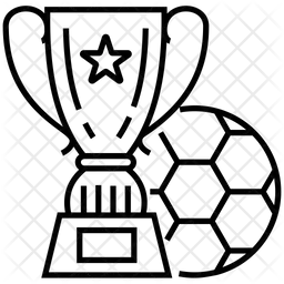 축구 트로피  아이콘