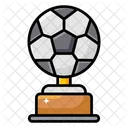 Football Trophy Winning Shield Sports Badge Icon
