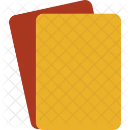 Football Yellow Card  Icon