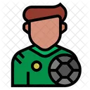 Footballer Job Avatar Icon
