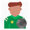Footballer Job Avatar Icon