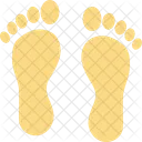 Footfalls Footmarks Footprints Icon