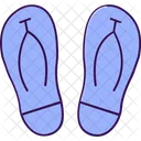 Footgear Flip Flops Slippers Icon
