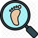Footprint Human Foot Search Icon