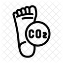 Footprint Carbon Capture Icon