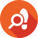 Search Footprint Tracking Icon