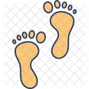 Footprint Barefoot Foot Icon