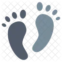 Footprint Human Feet Icon