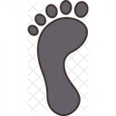 Footprint Trace Trail Icon