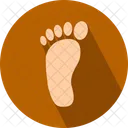 Footprint Leg Medical Icon