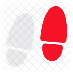 Footprint  Icon