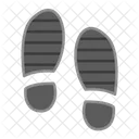 Footprint Criminal Crime Icon
