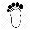 Footprint Art Footprint Adults Icon