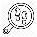 Footprint Evidence Icon