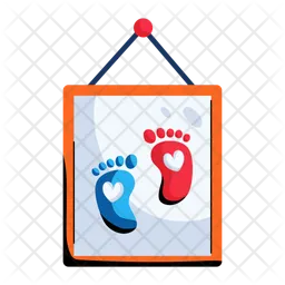 Footprint Frame  Icon