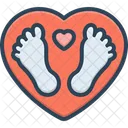 Footprint Footmark Vestige Icon