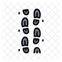 Footprint Pole Marks Icon