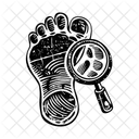 Footprint Trace Clue Icon