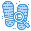 Footprint Search Icon