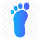 Footprints Step Feet 아이콘
