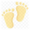 Footprints Baby Motherhood Symbol