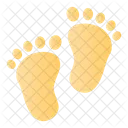 Footprints Baby Motherhood Symbol
