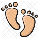 Footprints Foot Marks Footsteps Icon