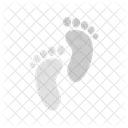 Footprints Feet Foot Icon