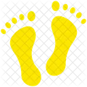 Summer Foot Step Icon