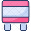 Footstool Bench Furniture Icon