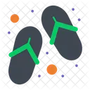 Footwear Shoes Slippers Icon