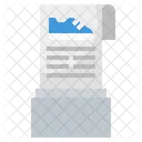Footwear Invoice  Icon