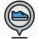 Footwear Location  Icon
