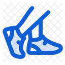 Footwork Movement Legs Icon