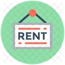 For Rent Signboard Icon