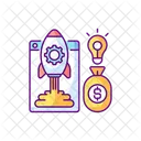 Crowdfunding Color Icon